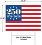 Plastic Semiquincentennial Yard Sign