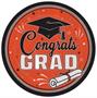 Congrats Grad Plates
