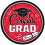 Congrats Grad Plates