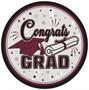 Congrats Grad Plates