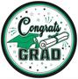 Congrats Grad Plates