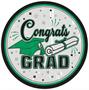 Congrats Grad Plates