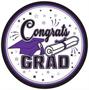 Congrats Grad Plates