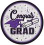 Congrats Grad Plates