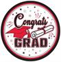 Congrats Grad Plates