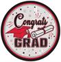 Congrats Grad Plates