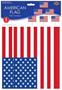 Plastic American Flag Yard Signs