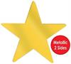 Metallic Star Cutouts