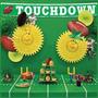 Metallic Touchdown Fringe Banner