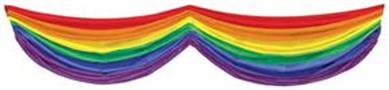 Rainbow Fabric Bunting