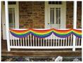 Rainbow Fabric Bunting