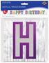 Metallic Happy Birthday Banner