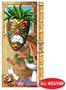 Tiki Man Restroom Door Cover