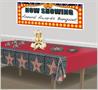 Red Carpet "Star" Tablecover