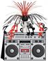 Boom Box Centerpiece