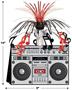 Boom Box Centerpiece