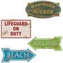 Beach Sign Cutouts