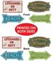 Beach Sign Cutouts