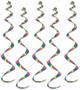 Printed Stripes Twirly Whirlys