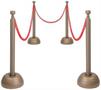 Red Rope Stanchion Set