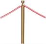 Red Rope Stanchion Set