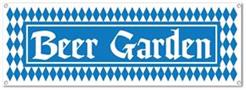 Beer Garden Sign Banner