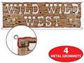 Wild Wild West Sign Banner