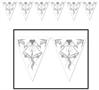 Wedding Bells Pennant Banner