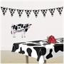 Cow Print Pennant Banner