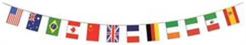 International Flag Pennant Banner