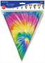 Tie-Dyed Pennant Banner