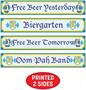 Oktoberfest Sign Cutouts