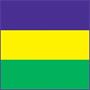 Mardi Gras Table Roll