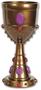 Plastic Jeweled Goblet