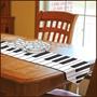 Printed Piano Keyboard Table Runner