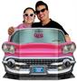 Pink Convertible Photo Prop