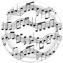 Musical Notes Plates