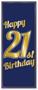"21st" Birthday Door Cover