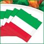 Red, White & Green Luncheon Napkins