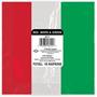 Red, White & Green Luncheon Napkins