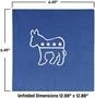 Democratic Luncheon Napkins