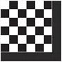 Checkered Luncheon Napkins