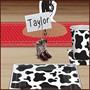 Cow Print Beverage Napkins