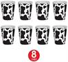 Cow Print Beverage Cups