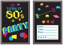 80's Invitations
