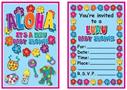 Hula Baby Invitations