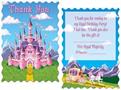 Princess Party Thank You Notes