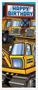 Construction Birthday Door Cover