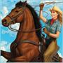 Cowgirl Door Cover