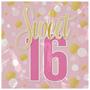 Sweet 16 Beverage Napkins